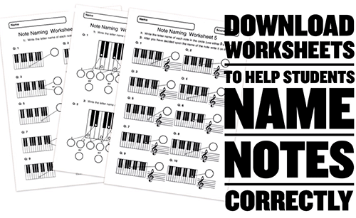 music theory worksheets printable PDF