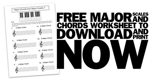 music theory worksheet