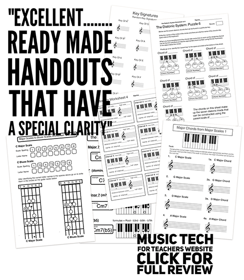 key signature worksheets and beyond